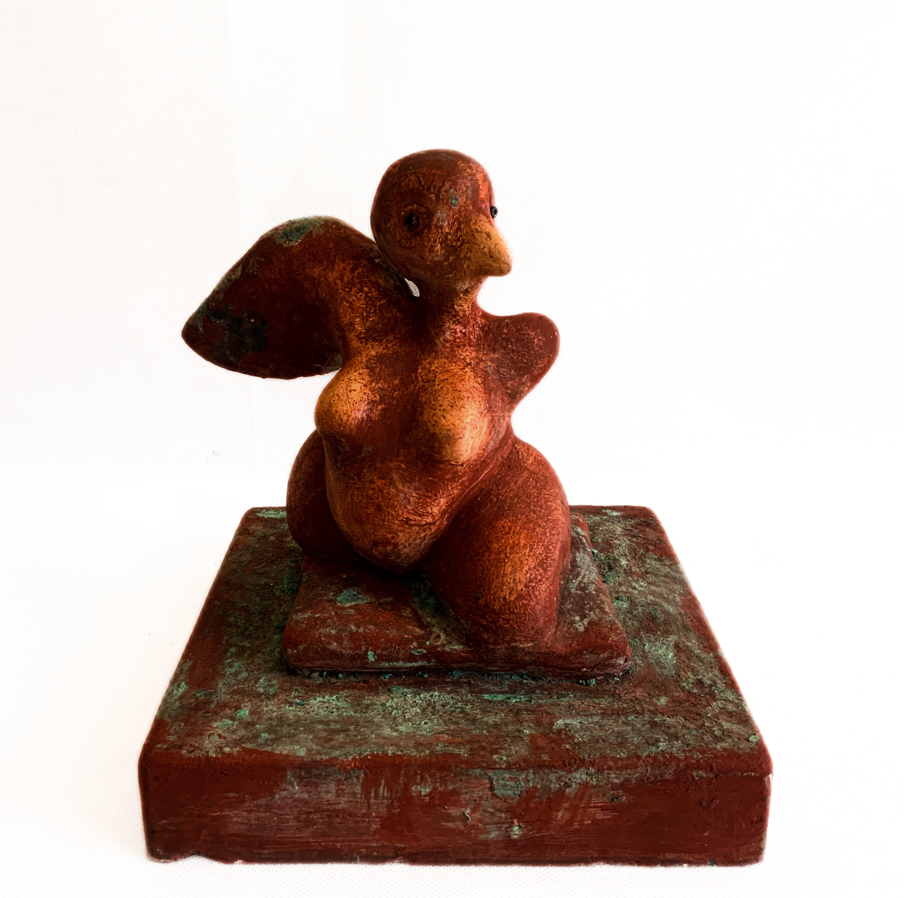 Incarnating the Goddess, ceramic sculpture.